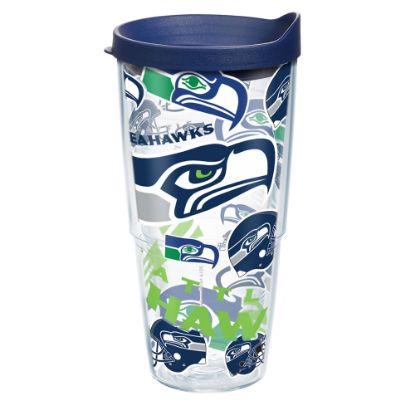 Picture of Tervis NFL All-Over Tumbler With Lid, 24 Oz, Seattle Seahawks