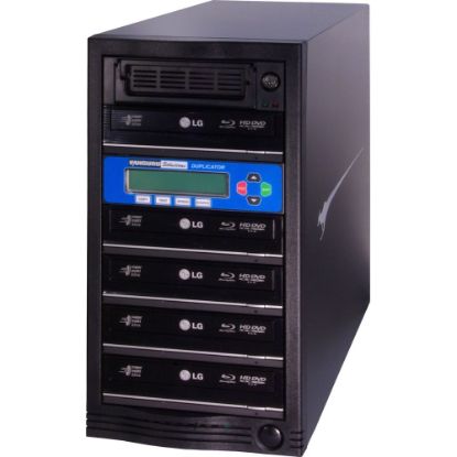 Picture of Kanguru Blu-Ray Duplicator 5 Target - Disk duplicator - BD-RE x 5 - max drives: 5 - USB - external - TAA Compliant