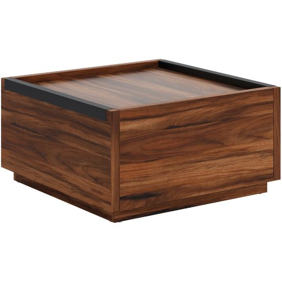 Picture of Sauder Manhattan Gate Square Coffee Table, 16inH x 31inW x 31inD, Blaze Acacia