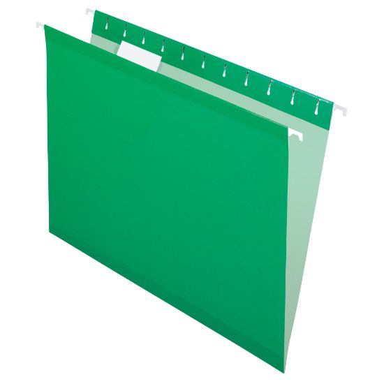 Picture of Pendaflex Premium Reinforced Color Hanging File Folders, Letter Size, Bright Green, Pack Of 25 Folders