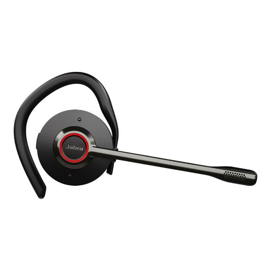 Picture of Jabra Engage 55 Headset - Mono - USB Type C - Wireless - DECT - 492.1 ft - 40 Hz - 16 kHz - On-ear - Monaural - Open - Noise Cancelling, Uni-directional Microphone - Black