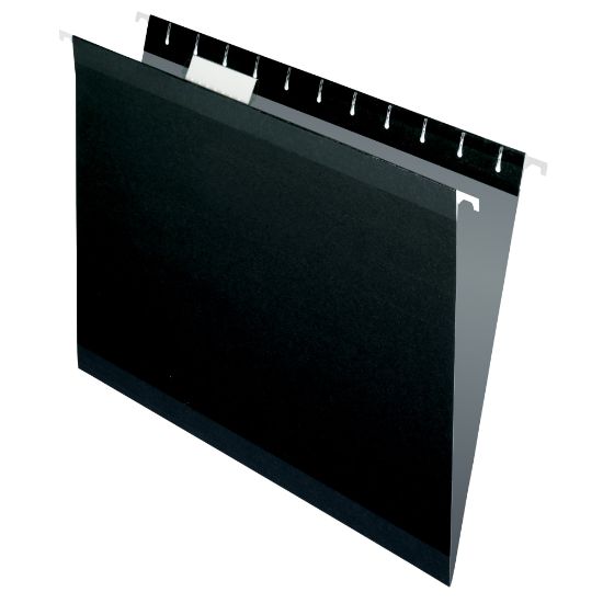 Picture of Pendaflex Premium Reinforced Color Hanging File Folders, Letter Size, Black, Pack Of 25 Folders