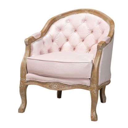 Picture of Baxton Studio 9492 Armchair, Light Pink