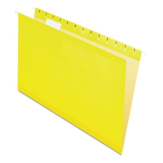 Picture of Pendaflex Premium Reinforced Color Hanging Folders, Legal Size, Yellow, Pack Of 25