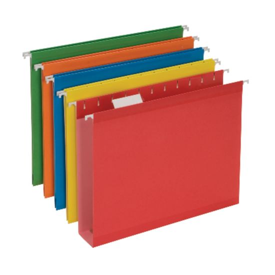 Picture of Pendaflex Premium Reinforced Color Extra-Capacity Hanging Folders, Letter Size, Assorted Colors (No Color Choice), Pack Of 25