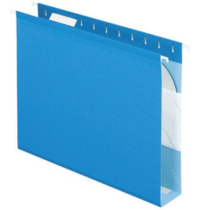 Picture of Pendaflex Premium Reinforced Color Extra-Capacity Hanging Folders, Letter Size, Blue, Pack Of 25