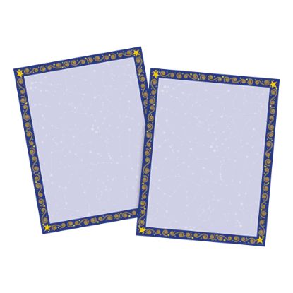 Picture of Barker Creek Computer Paper, Letter Paper Size, 60 Lb, Reach For The Stars, 100 Sheets