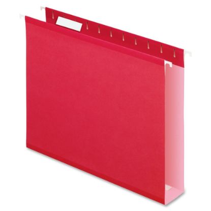 Picture of Pendaflex Premium Reinforced Color Extra-Capacity Hanging Folders, Letter Size, Red, Pack Of 25