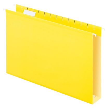 Picture of Oxford Extra-Capacity Box-Bottom Hanging Folders, Legal Size, Yellow, Box Of 25