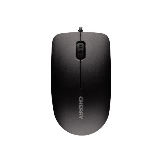 Picture of CHERRY MC 1000 - Mouse - right and left-handed - optical - 3 buttons - wired - USB - black