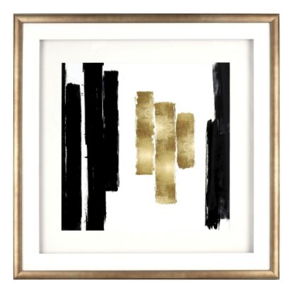 Picture of Lorell Blocks Design Framed Abstract Artwork, 29-1/2in x 29-1/2in, Design I