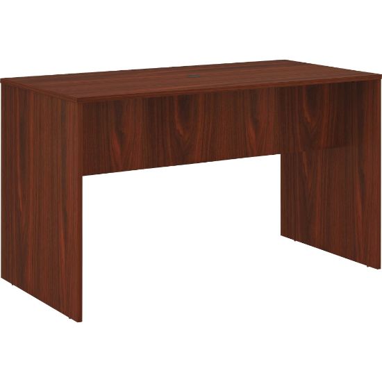 Picture of Lorell Essentials 72inW Standing-Height Table, Mahogany