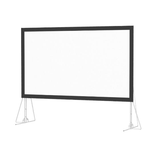 Picture of Da-Lite Fast-Fold Truss Frame HDTV Format - Projection screen with legs - rear - 365in (365.4 in) - 16:9 - Da-Tex