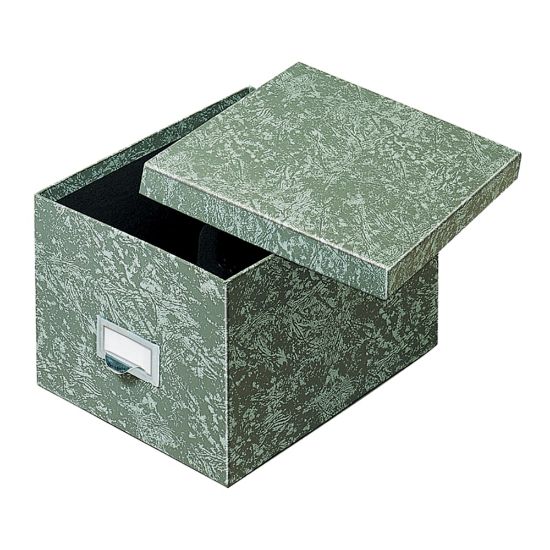 Picture of Globe Weis Index Card Storage Tray, 6in x 9in, 70% Recycled, Green