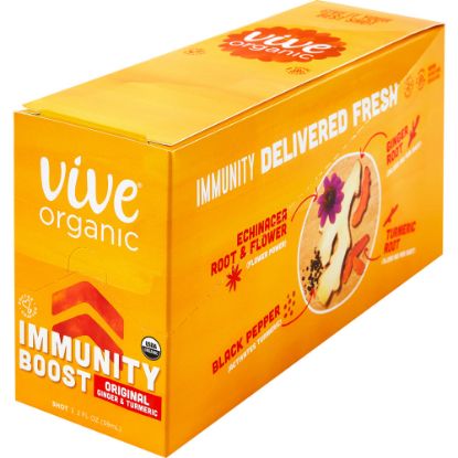 Picture of Vive Organic Immunity Boost Shots, 2 Oz, Pack Of 12 Shots