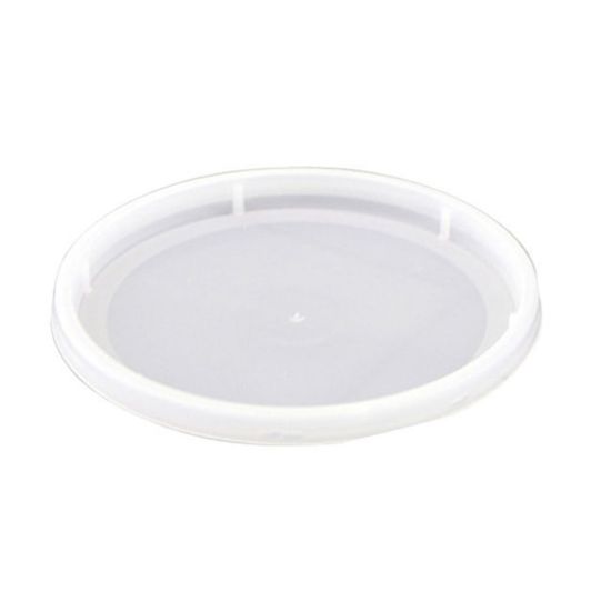 Picture of Tripak Plastic Deli Lids For 8, 12, 16, And 32 Oz Deli Containers, Transluscent, Case of 480