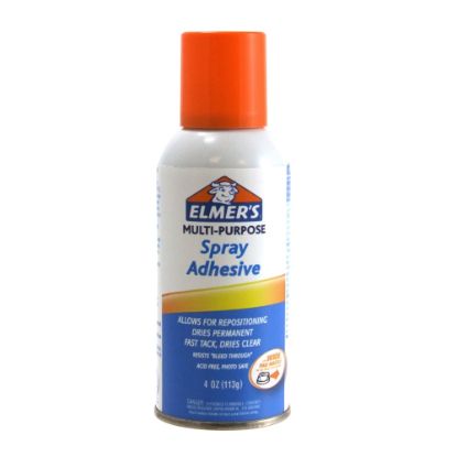 Picture of Elmers Spray Adhesive, Clear, 4 Oz