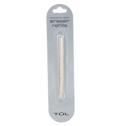 Picture of TUL Mechanical Pencil Eraser Refills, White, Pack Of 3 Refills