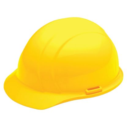 Picture of SKILCRAFT Easy Quick-Slide Cap Safety Helmet, Yellow (AbilityOne 8415-00-935-3140)