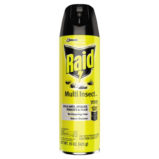 Picture of Raid Insect Killer, Multi Insect, 15 Oz, Pack Of 12 Bottles