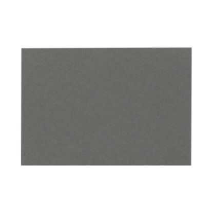 Picture of LUX Mini Flat Cards, #17, 2 9/16in x 3 9/16in, Smoke Gray, Pack Of 1,000