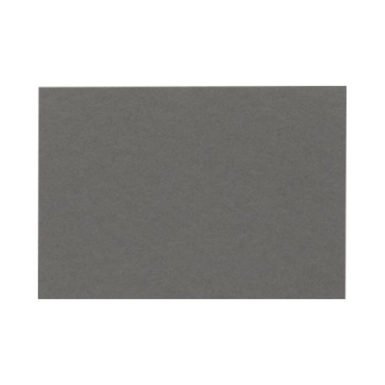 Picture of LUX Mini Flat Cards, #17, 2 9/16in x 3 9/16in, Smoke Gray, Pack Of 1,000