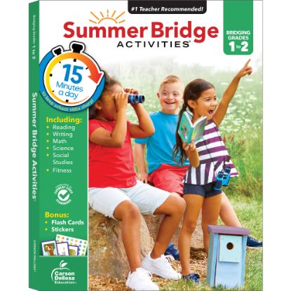 Picture of Carson-Dellosa Summer Bridge Activities Workbook, 3rd Edition, Grades 1-2