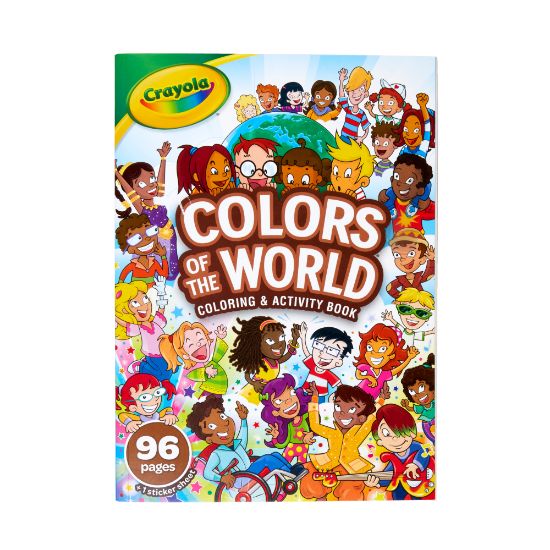 Picture of Crayola Colors Of The World Coloring Book