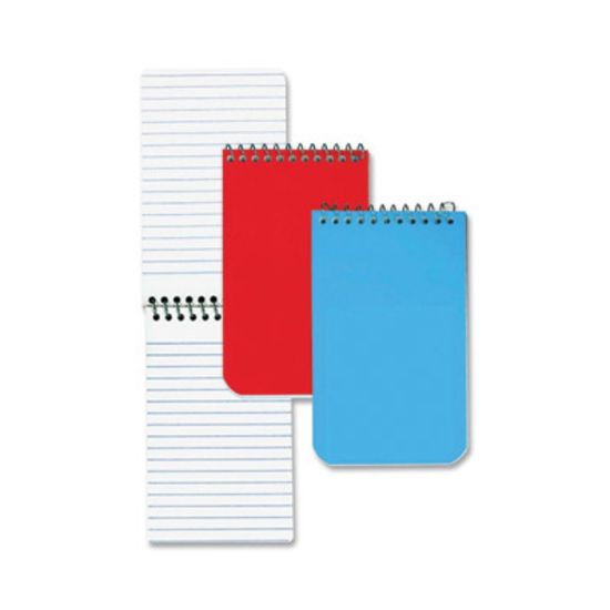 Picture of Rediform Wirebound Memo Notebook, 3in x 5in, 60 Sheets, Assorted Colors