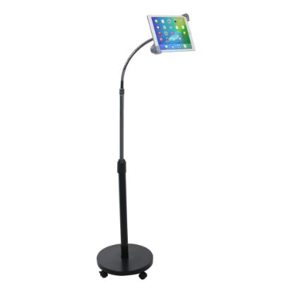 Picture of CTA Digital Security Gooseneck Floor Stand for iPad and Tablets - Up to 10in Screen Support - 57in Height - Floor - Steel