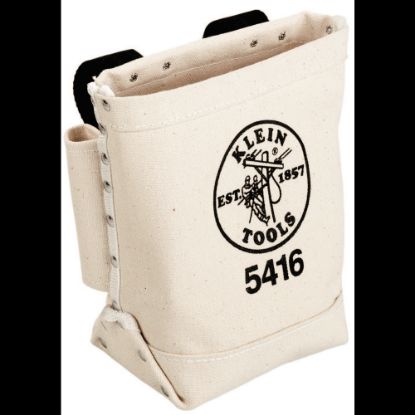 Picture of Bull-Pin and Bolt Bags, 3 Compartments, 10 in X 5 in, Canvas