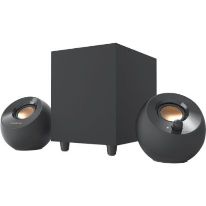 Picture of Creative Pebble Plus 2.1 Speaker System - 8 W RMS - Black - 50 Hz to 20 kHz