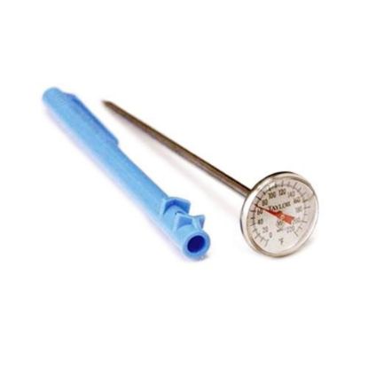 Picture of Taylor Precision Bi-Thermal Pocket Thermometer, 0 - 200 deg.F, Silver