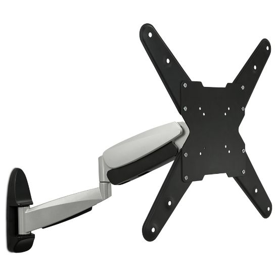 Picture of Mount-It! MI-442 Height-Adjustable TV Wall Mount, 15inH x 18inW x 3-13/16inD, Black