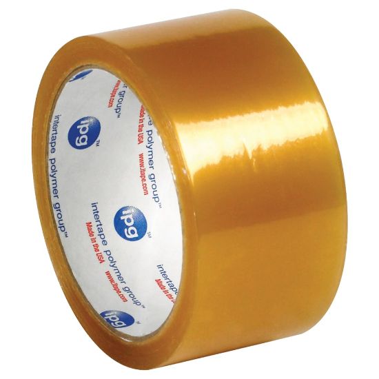 Picture of Partners Brand Natural Rubber Carton Sealing Tape, 2.3 Mil, 2in x 55 Yd., Clear, Case Of 36