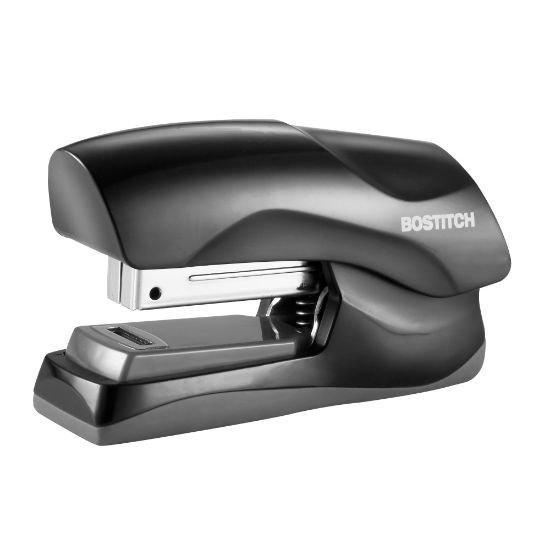 Picture of Bostitch Office Flat Clinch Stapler, 2-5/8inH x 1-3/8inW x 4-3/8inD, Black