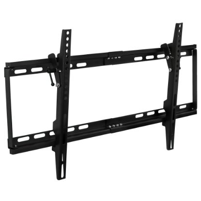 Picture of Mount-It! MI-1121M Slim TV Wall Mount, 5-7/16inH x 17inW x 2-15/16inD, Black