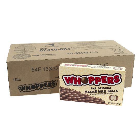 Picture of Whoppers Malted Milk Balls, 4-Oz Box, Pack Of 12