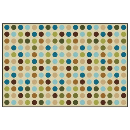 Picture of Carpets for Kids KID$Value Rugs Microdots Decorative Rug, 3ft x 4ft6in, Tan