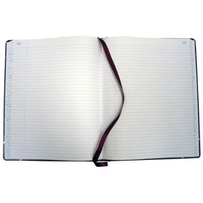 Picture of Boorum & Pease Account Book, Record, 7 5/8in x 9 5/8in, 150 Pages, Black/Burgundy