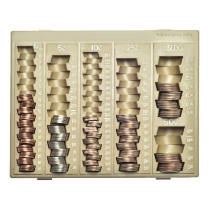 Picture of Nadex Coin Organizer Tray, Beige