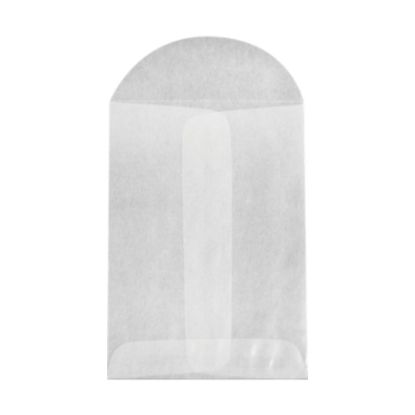 Picture of LUX Coin Envelopes, #1, Flap Closure, Glassine, Pack Of 1,000