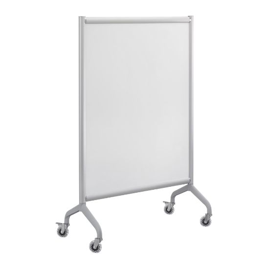 Picture of Safco Rumba Screen Dry-Erase Whiteboard, 54in x 36in, Aluminum Frame With Silver Finish