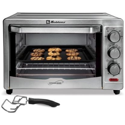 Picture of Koblenz Electric Convection Oven - 1500 W - Toast, Broil, Grill, Browning, Pizza - Stainless Steel