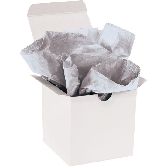 Picture of Partners Brand Gift-Grade Tissue Paper, 20in x 30in, Metallic Silver, Pack Of 200