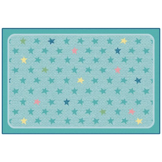 Picture of Carpets for Kids KID$Value Rugs Super Stars Decorative Rug, 3ft x 4ft6in, Multicolor