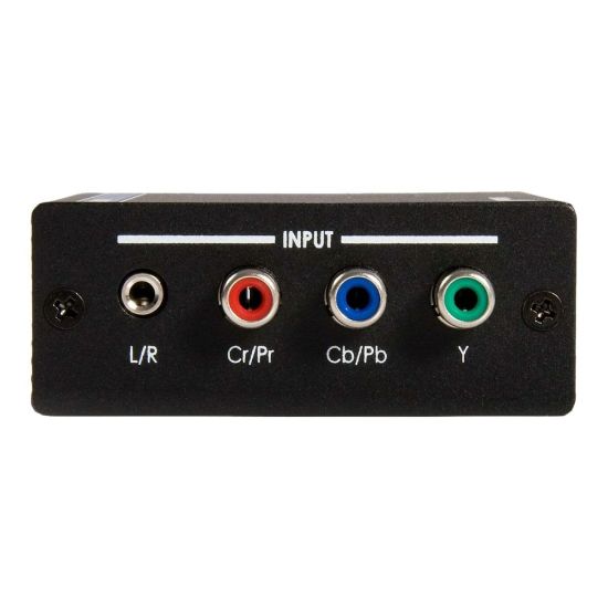 Picture of StarTech.com Component Video with Audio to HDMI Converter - Connect a Component video source device with supporting audio to your HDMI display