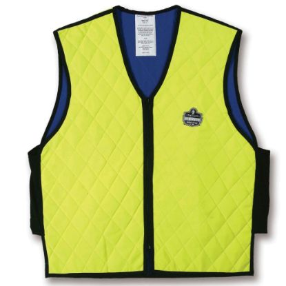 Picture of Ergodyne Chill-Its Evaporative Cooling Vest, 3X, Lime, 6665