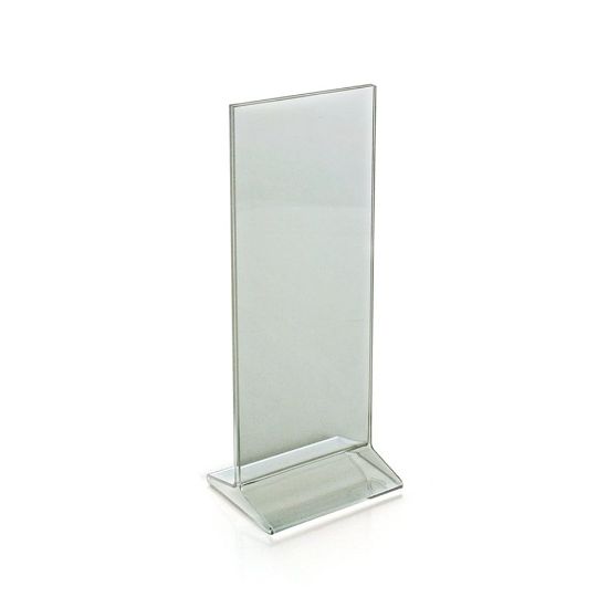 Picture of Azar Displays Top-Load Acrylic Sign Holders, 11in x 4 1/4in, Clear, Pack Of 10