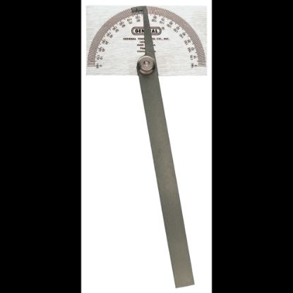 Picture of Stainless Steel Protractors, 6 in, Square Head